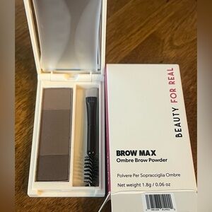 Beauty For Real Brow Max Ombre Brow Powder - Black and Brown